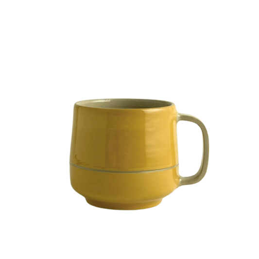 LINE MUG // SAFFRON YELLOW