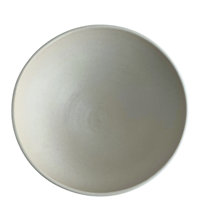 BOWL // LARGE SATIN WHITE SHELLS