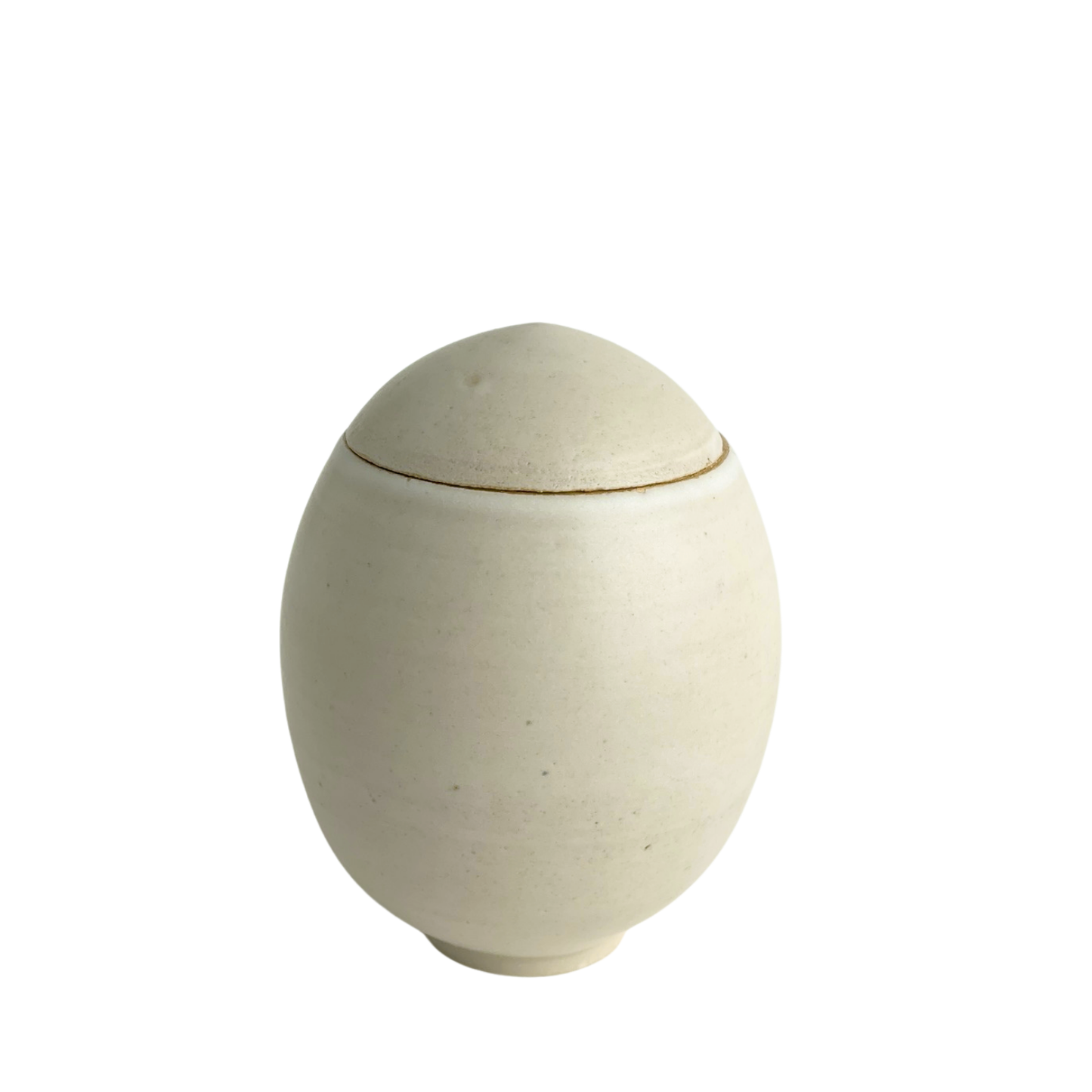 EGG JAR // LIGHT IVORY