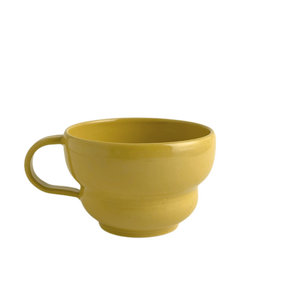 CAPPUCINO MUG // SUNFLOWER