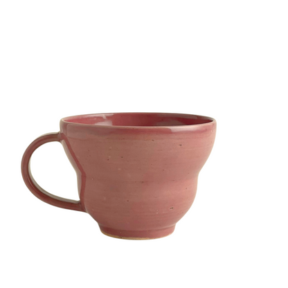 CAPPUCINO MUG // CORAL PINK