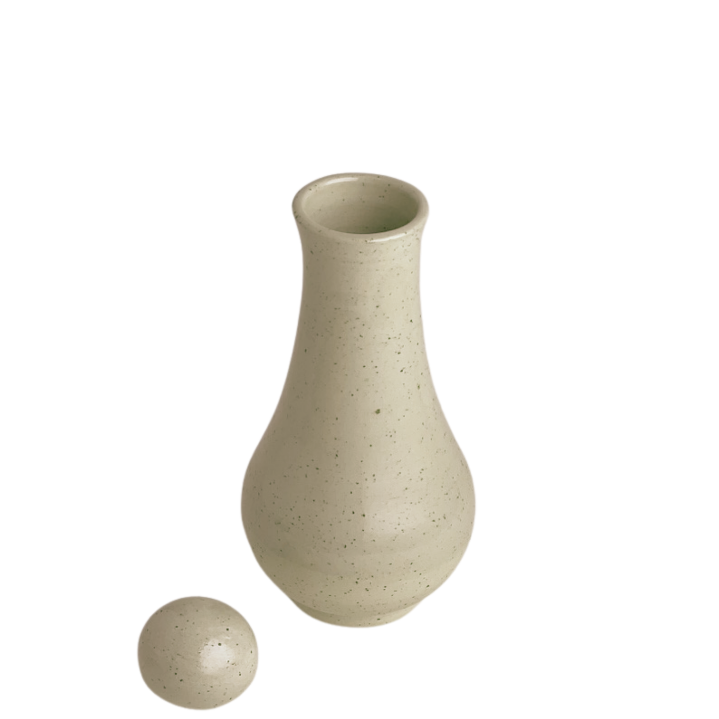 CARAFE // SPECKLED GLOSSY BEIGE