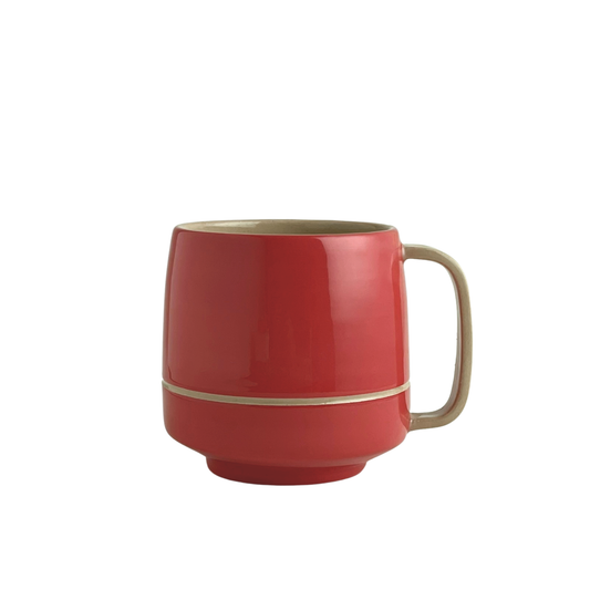 LINE MUG // LIGHT RASPBERRY