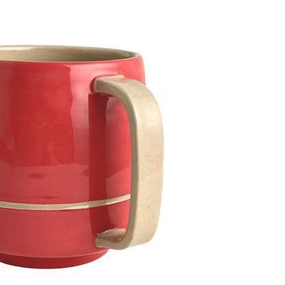 LINE MUG // LIGHT RASPBERRY