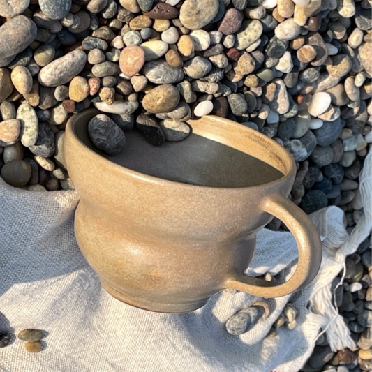 CAPPUCINO MUG // ASH STONE