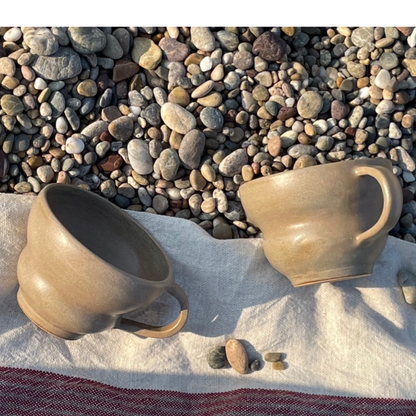 CAPPUCINO MUG // ASH STONE