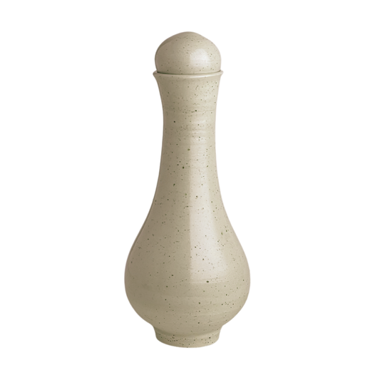 CARAFE // SPECKLED GLOSSY BEIGE