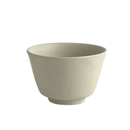 TEA CUP // SATIN WHITE
