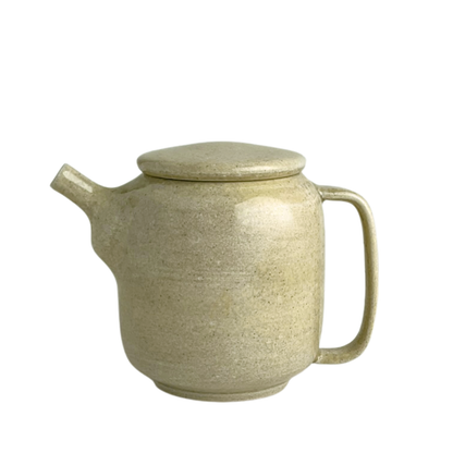 TEAPOT // GLOSSY SPECKLED BEIGE