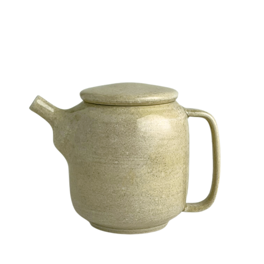 TEAPOT // GLOSSY SPECKLED BEIGE