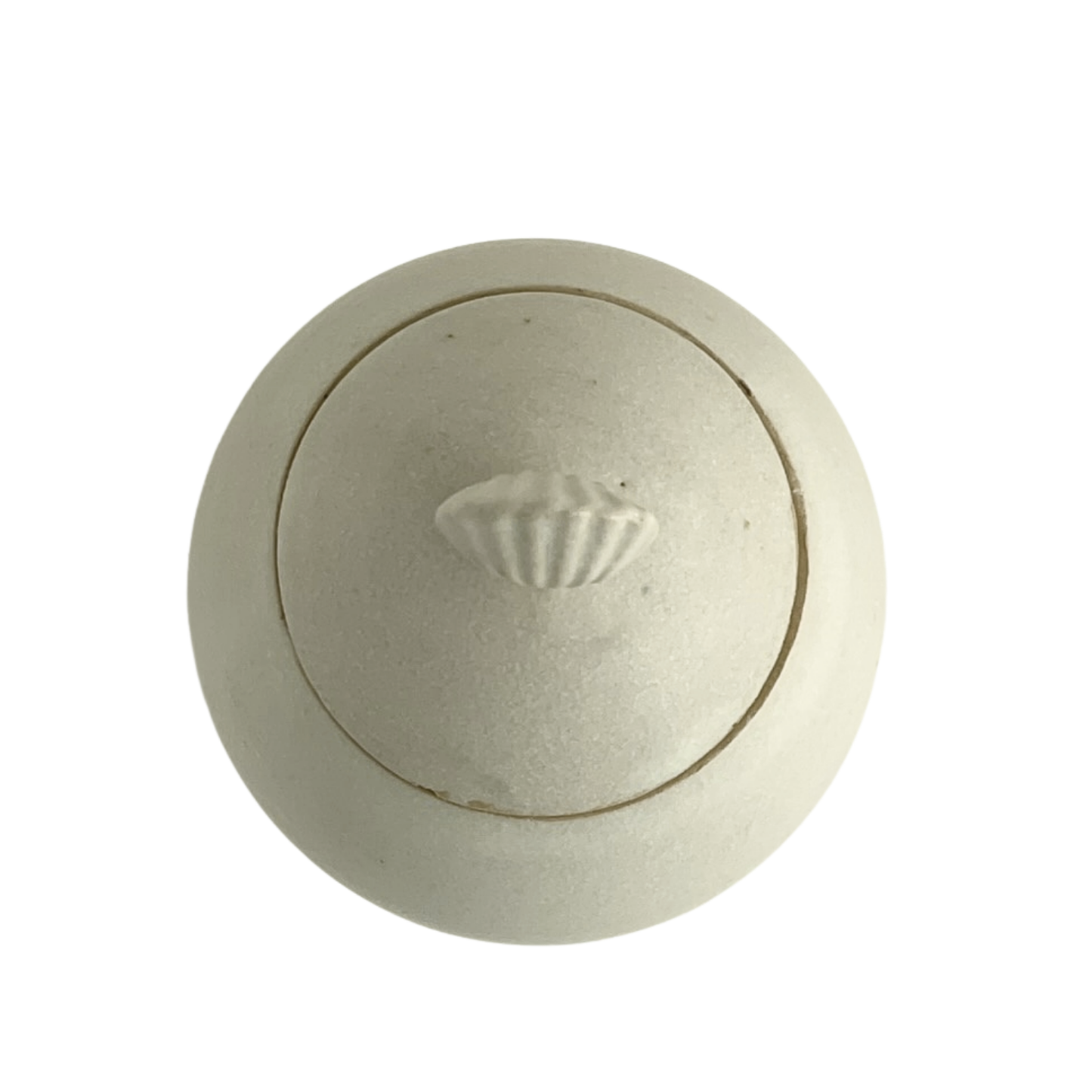 LIDDED JAR // QUEEN SCALLOP SATIN WHITE