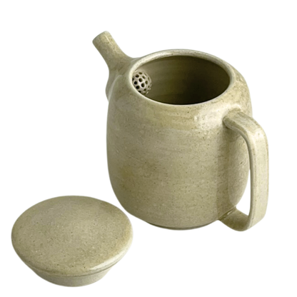 TEAPOT // GLOSSY SPECKLED BEIGE