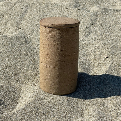 LIDDED JAR // EARTH CAPSULE