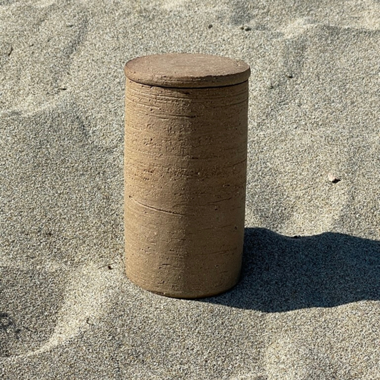 LIDDED JAR // EARTH CAPSULE