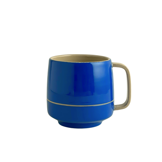 LINE MUG // PERSIAN BLUE