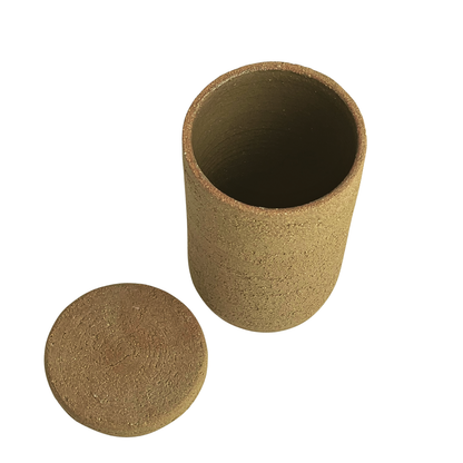 LIDDED JAR // EARTH CAPSULE