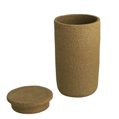 LIDDED JAR // EARTH CAPSULE