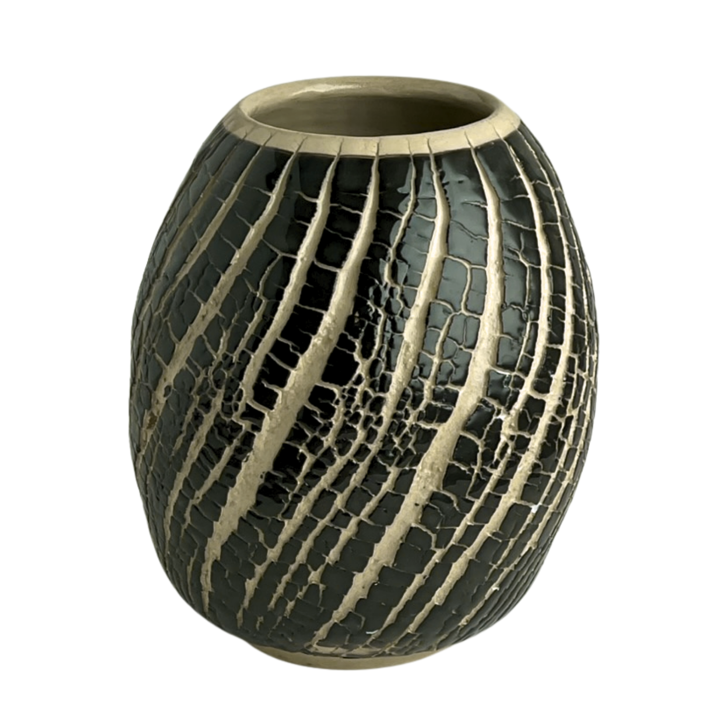VESSEL // CRACKED BLACK WITH HEAVY DISTORTION