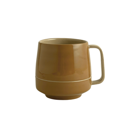 LINE MUG // RAW SIENNA