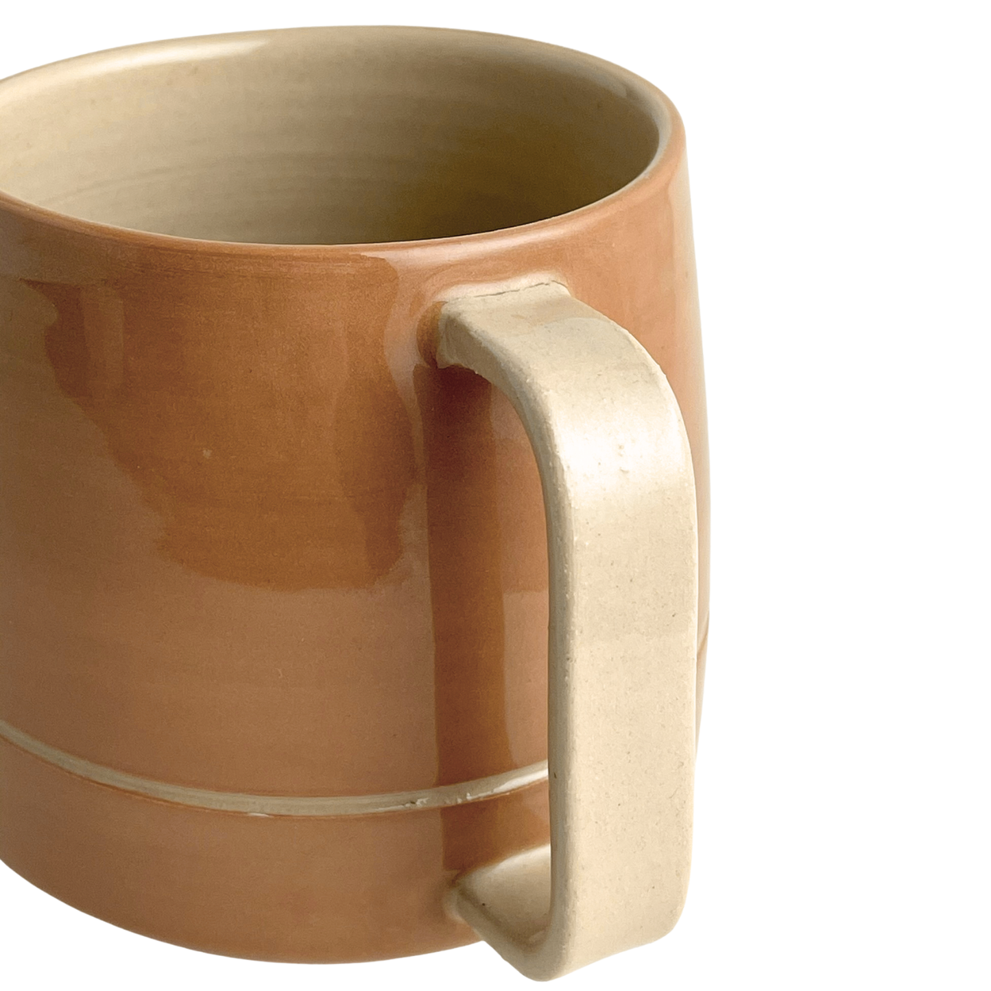 LINE MUG // RAW SIENNA
