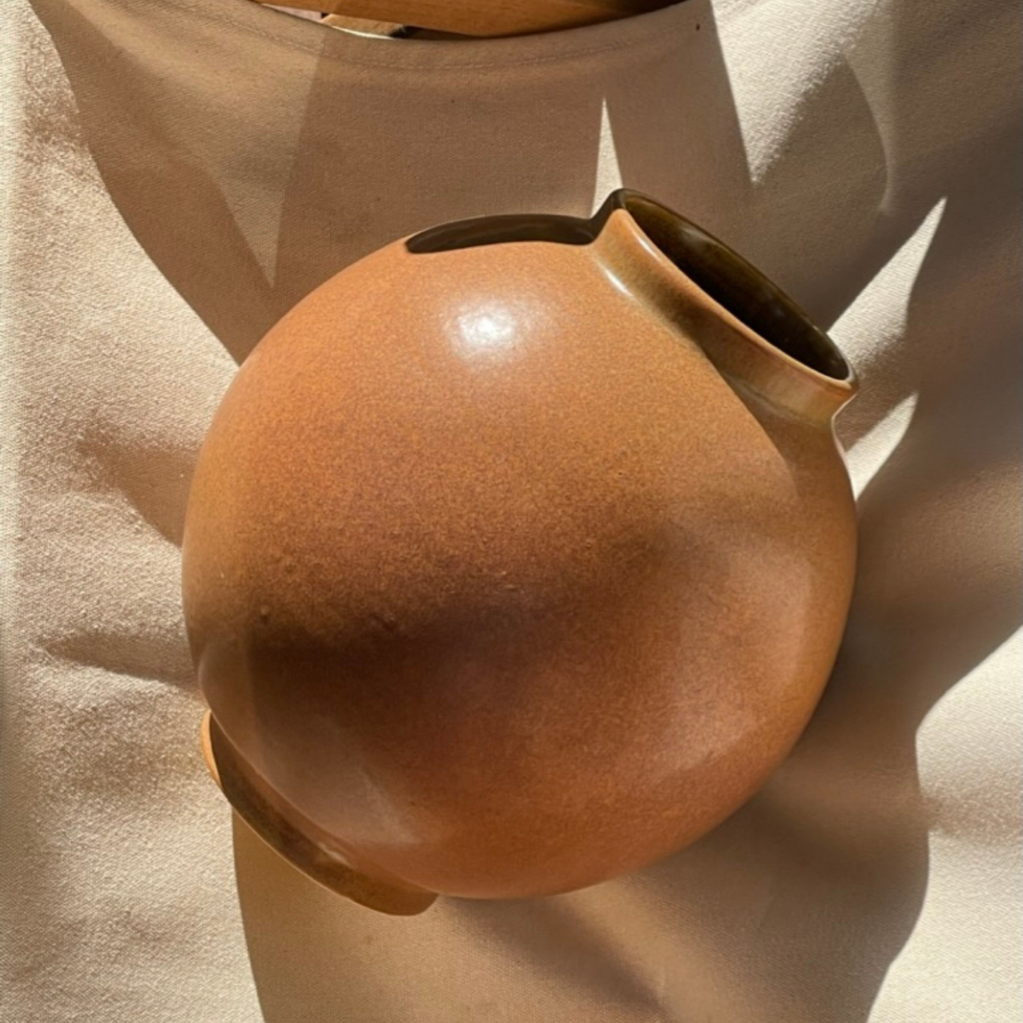 VESSEL // MOON JAR AUTUMN BROWN