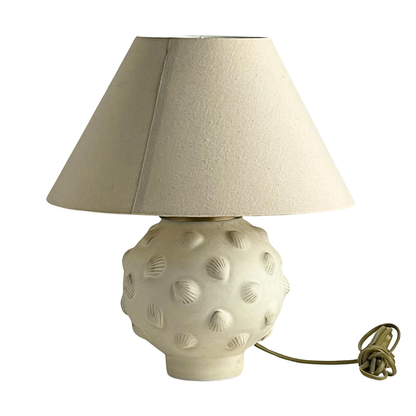 LAMP // CLAM WHITE WITH SHELLS