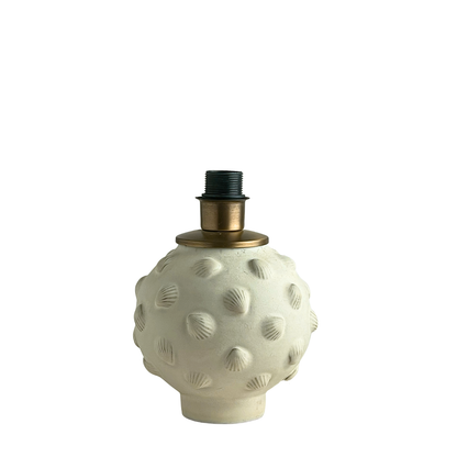 LAMP // CLAM WHITE WITH SHELLS