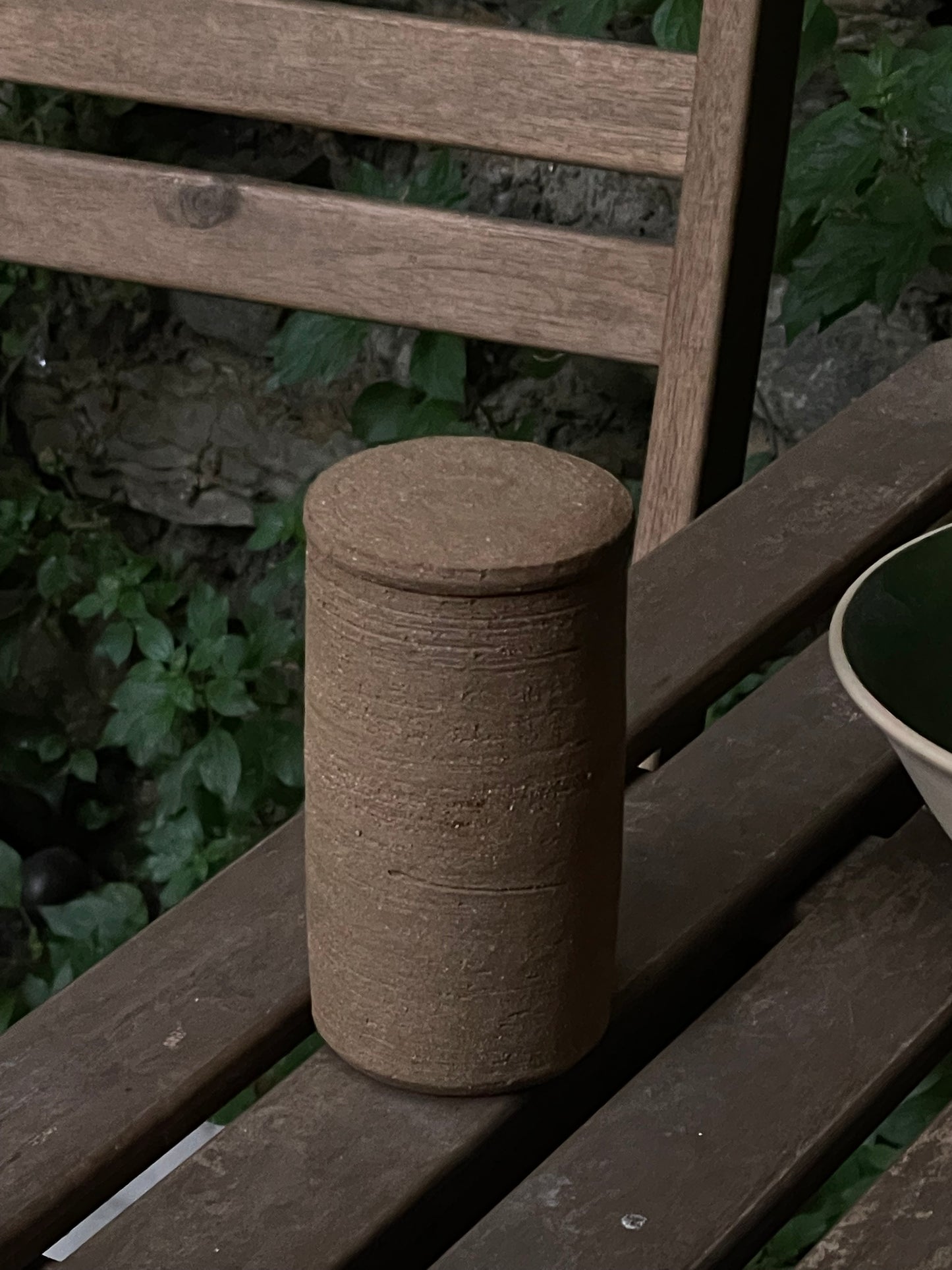 LIDDED JAR // EARTH CAPSULE